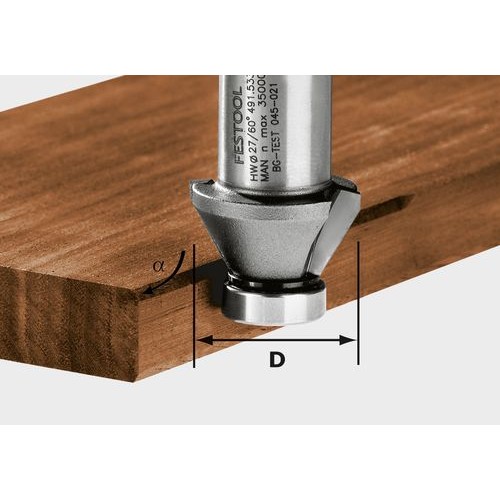 FESTOOL | Freza de sanfrenat HW