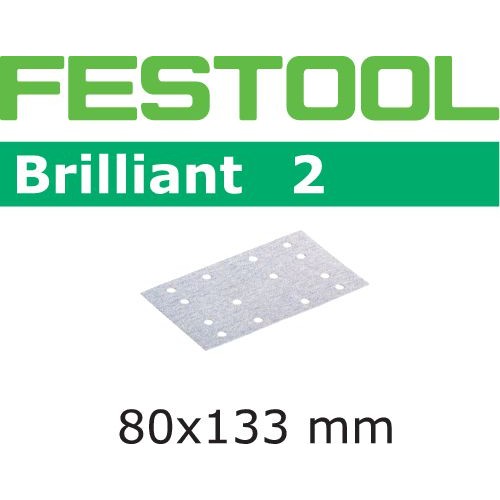 FESTOOL | Hartie abraziva Briliant 2 (80x133)
