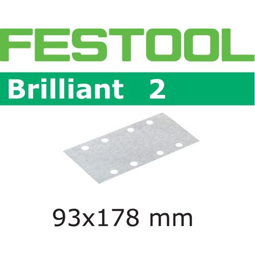 FESTOOL | Hartie abraziva Briliant 2 (93 x 178)